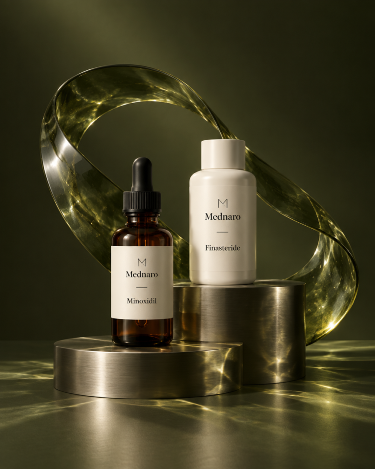 Illustrative medication options for Hair loss